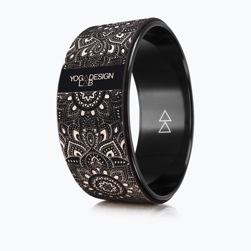 Yoga Design Lab Wheel black WH-Cork-Mandala Black