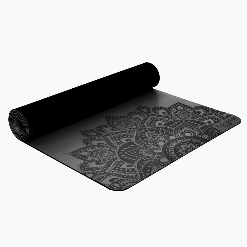Yoga Design Lab Infinity podložka na jogu 5 mm čierna Mandala Charcoal 2