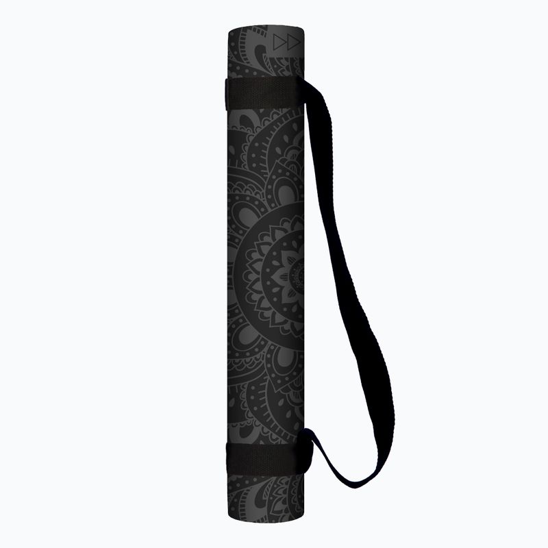 Yoga Design Lab Infinity podložka na jogu 5 mm čierna Mandala Charcoal 4
