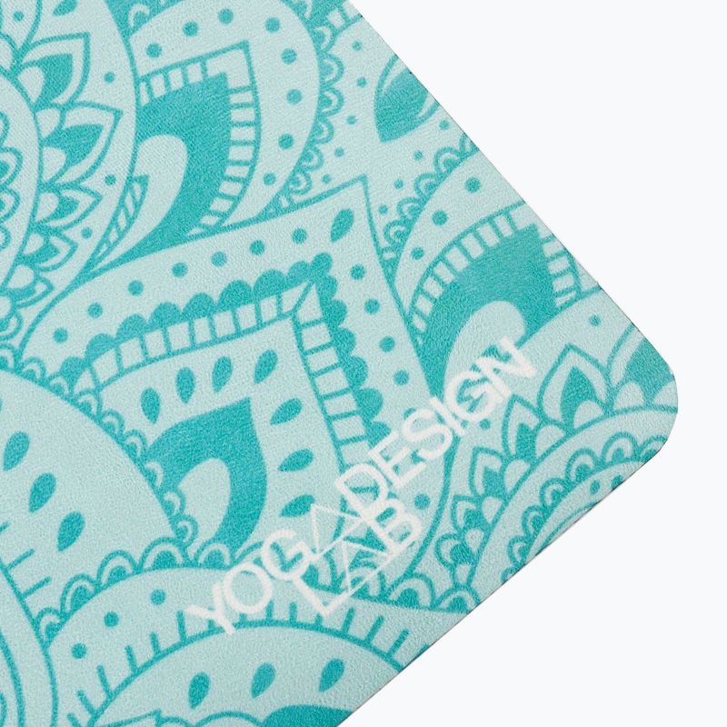 Yoga Design Lab Combo podložka na jogu 5,5 mm modrá Mandala tyrkysová 3
