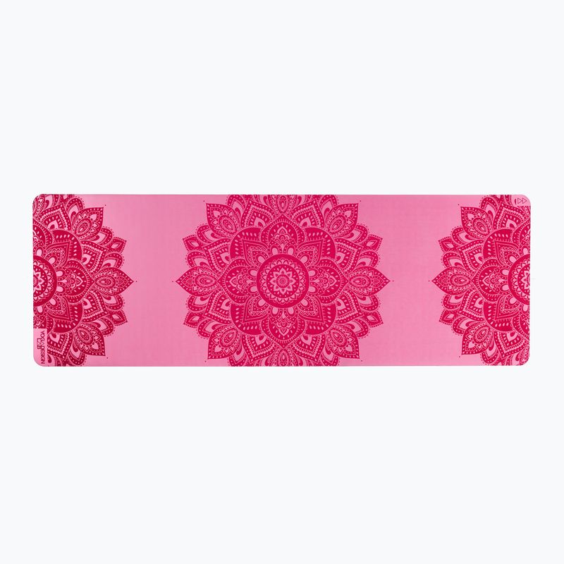 Yoga Design Lab Infinity podložka na jogu 3 mm ružová Mandala Rose 2
