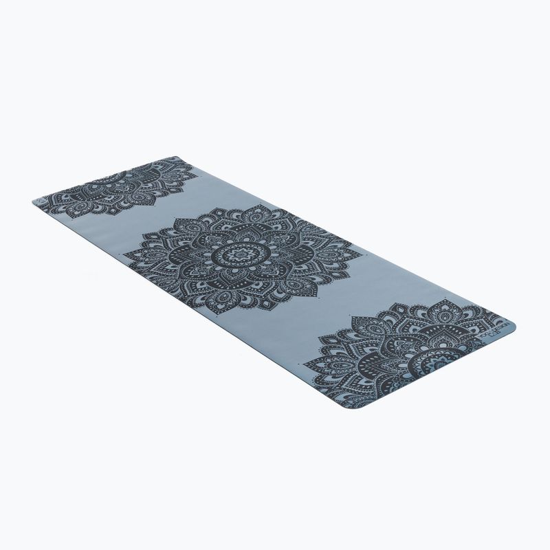Yoga Design Lab Infinity podložka na jogu 3 mm modrá Mandala Teal