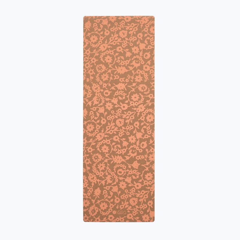 Podložka na Jogu Yoga Design Lab Cork 5.5 mm floral batik