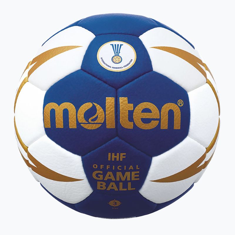Molten handball H3X5001-BW IHF modrá/biela veľkosť 3