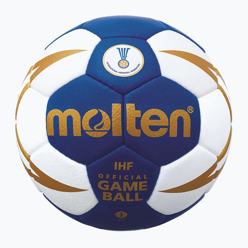 Molten handball H2X5001-BW IHF modrá/biela veľkosť 2
