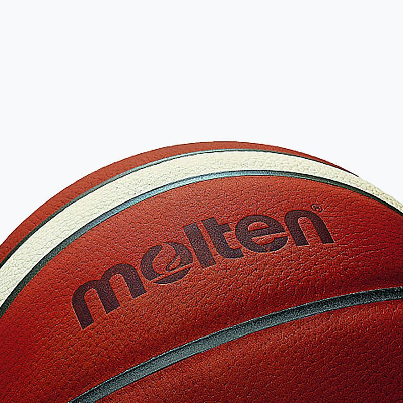 Basketbalová lopta Molten B7G5000 FIBA ​​brown veľkosť 7 9