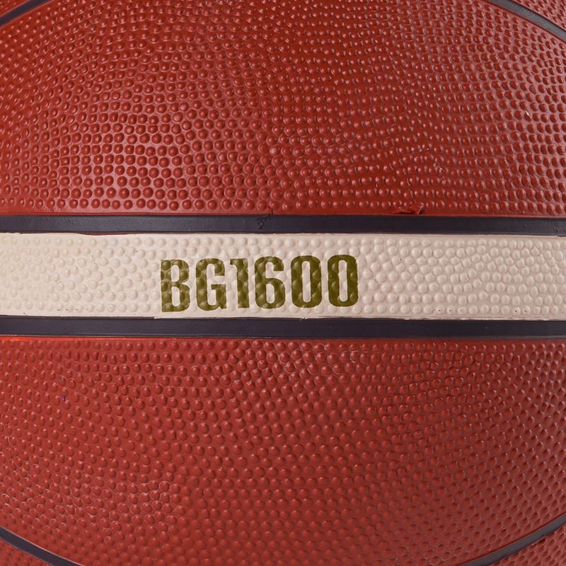 Roztavená basketbalová oranžová B5G1600 3