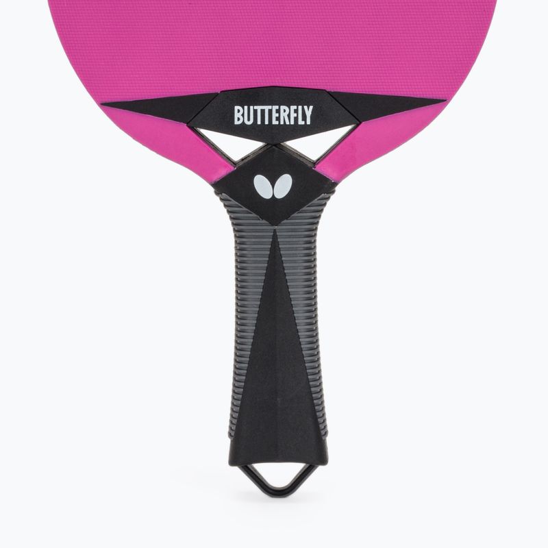 Pálka na stolný tenis Butterfly Outdoor pink 4