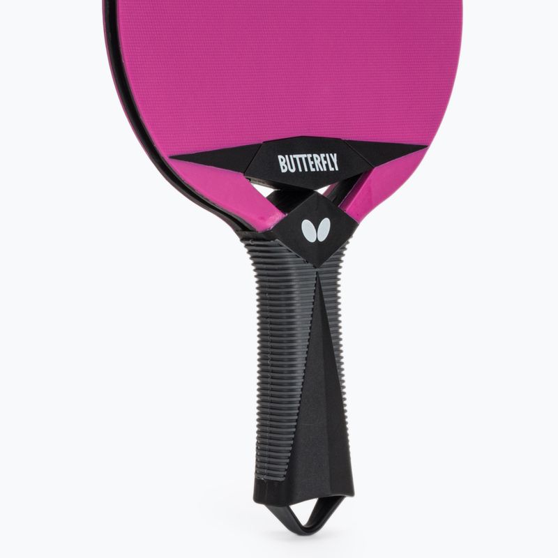 Pálka na stolný tenis Butterfly Outdoor pink 5