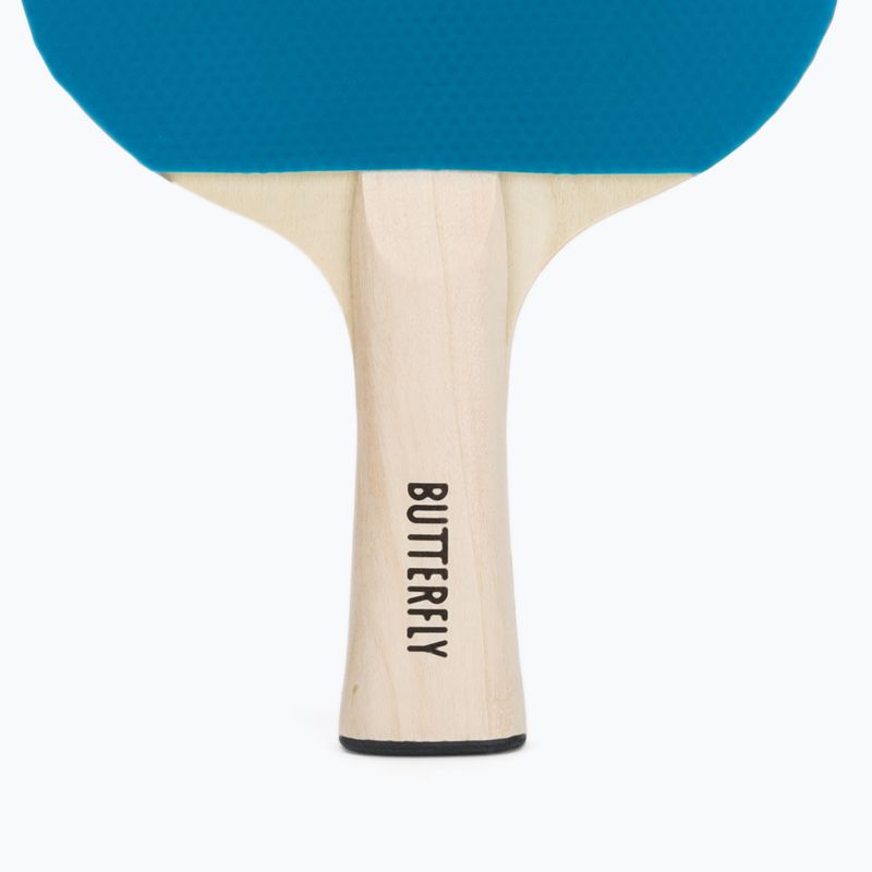 Pálka na stolný tenis Butterfly Blue logo 4