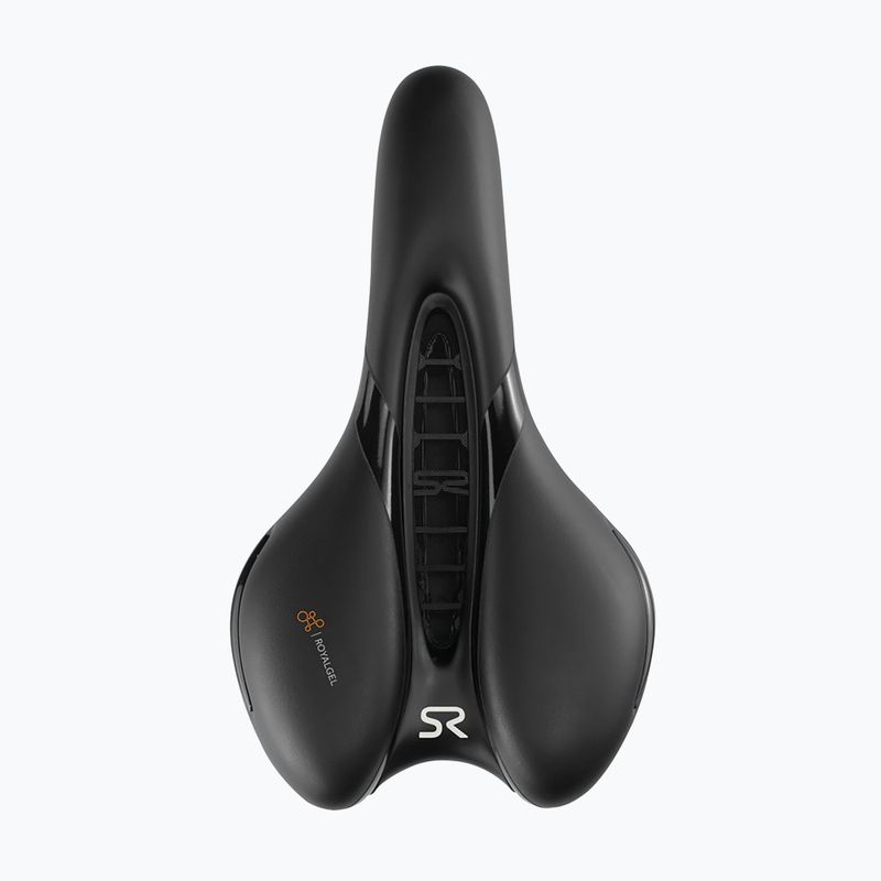 Sedlo na bicykel Selle Royal Respiro Soft Athletic Straciatella 45St. black 2