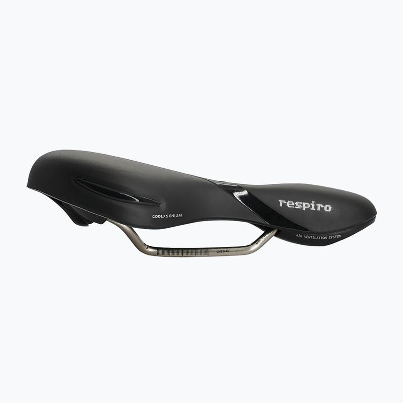 Sedlo na bicykel Selle Royal Respiro Soft Athletic Straciatella 45St. black 3