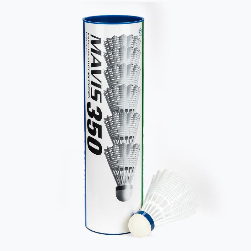 YONEX Mavis 350 W bedmintonové rakety 3 ks biele.
