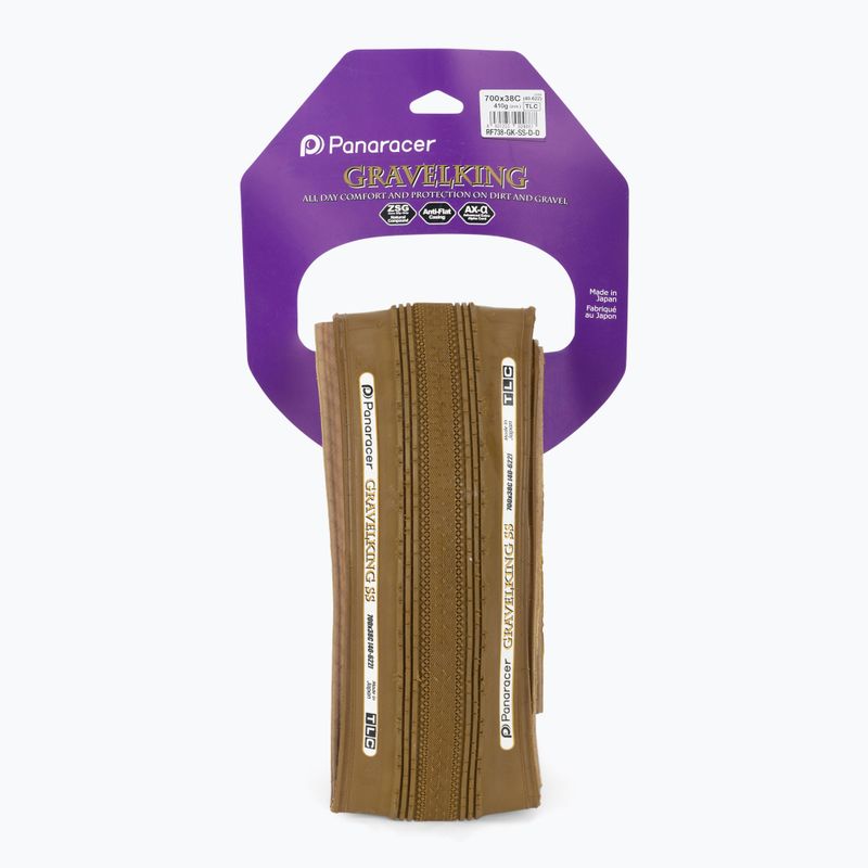 Panaracer GravelKing SS valivé hnedé pneumatiky na bicykel 335-56-99_PAN 2