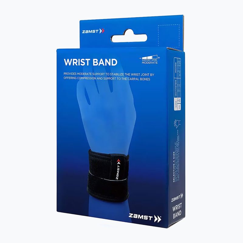 Stabilizátor zápästia Zamst Wrist Band black 2