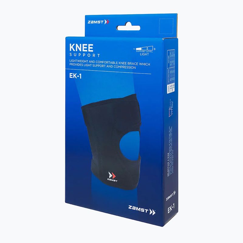Zamst EK-1 stabilizátor kolena čierny 471801 7