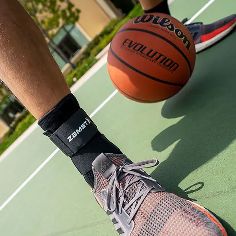 Zamst A1 Ankle Stabilizátor pravého členku čierny 470804 9