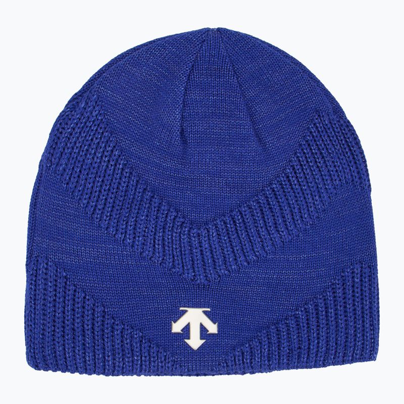 Zimná čiapka Descente Descente Logo nebula blue