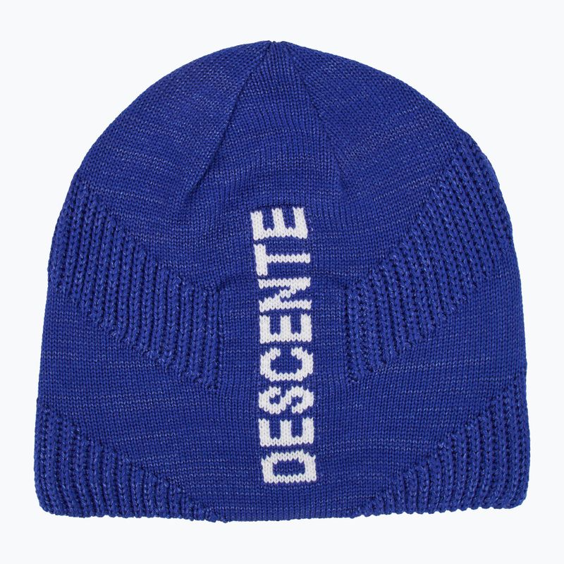 Zimná čiapka Descente Descente Logo nebula blue 2