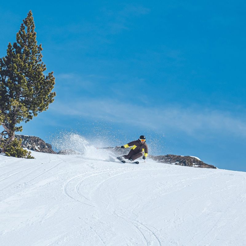 Pánska lyžiarska bunda Descente Hybrid Rip Down giant yellow 16