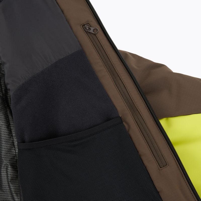 Pánska lyžiarska bunda Descente Hybrid Rip Down giant yellow 7