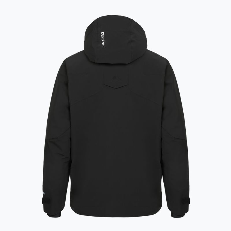 Pánska lyžiarska bunda Descente Laser Gradation black 2
