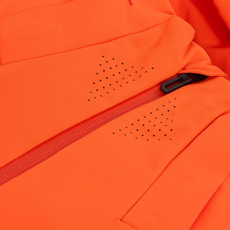 Pánska lyžiarska bunda Descente Angular Line mandarin orange 4
