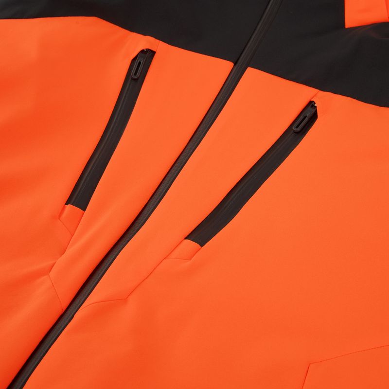 Pánska lyžiarska bunda Descente Insulated mandarin orange 3