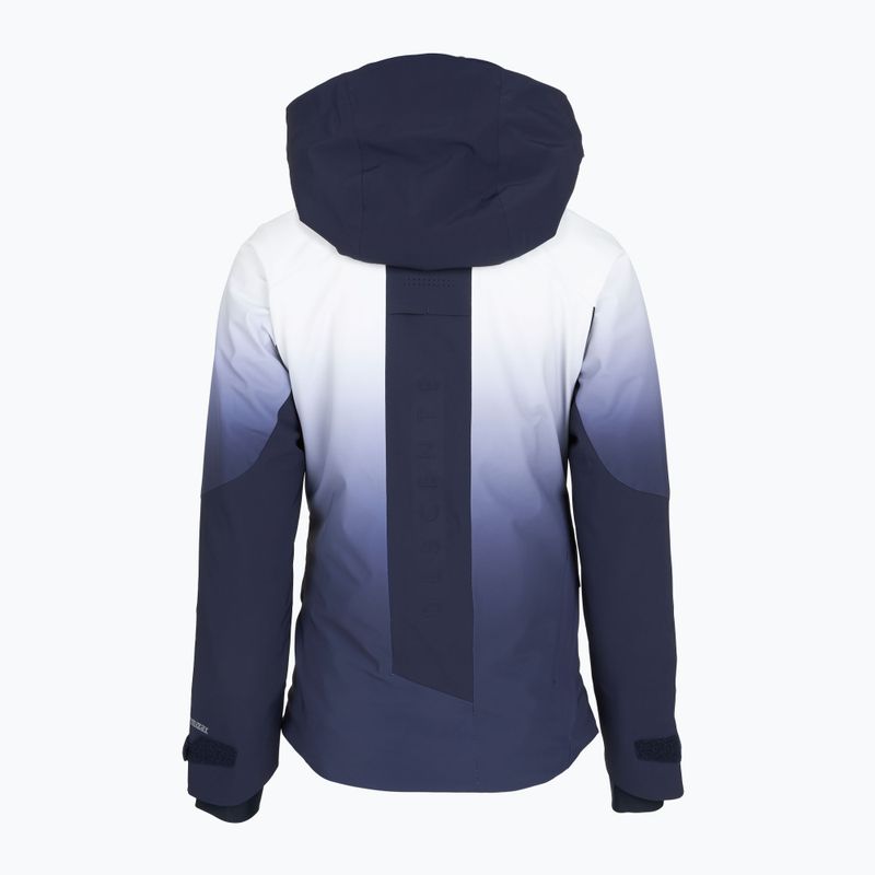 Dámska lyžiarska bunda Descente Swiss Insulated dark night/ white 2