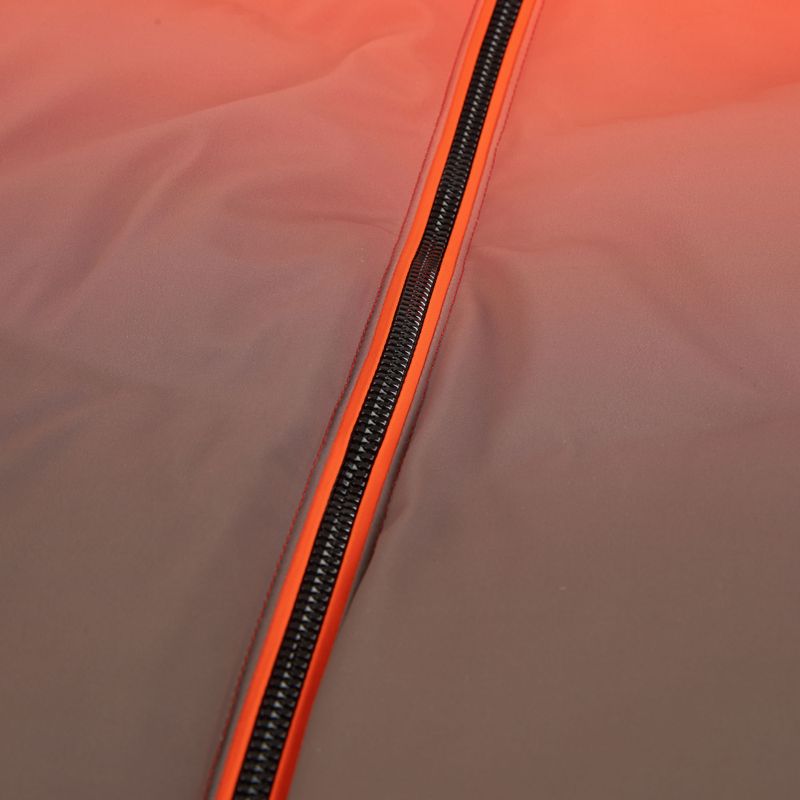 Dámska lyžiarska bunda Descente Gradation Down mandarin orange 4