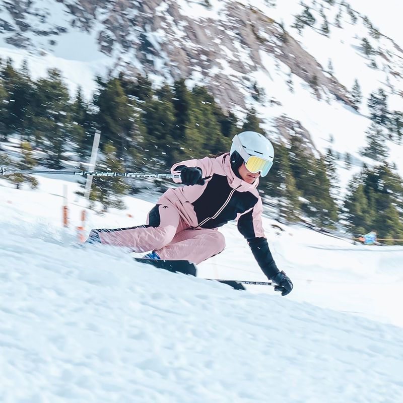 Dámska lyžiarska bunda Descente Shoulder Shirring bloom pink 3