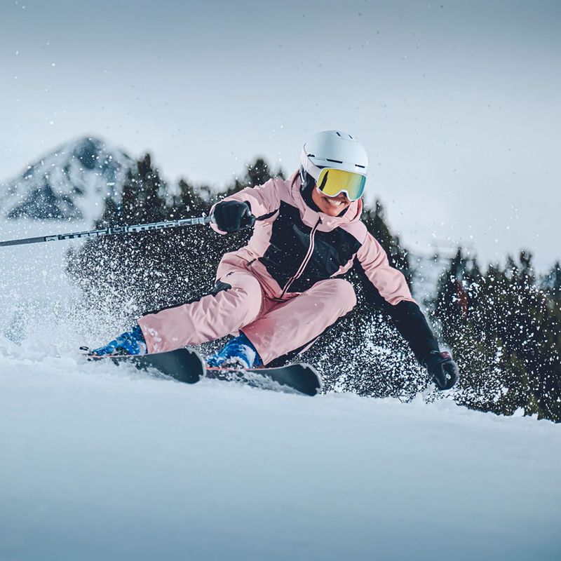 Dámska lyžiarska bunda Descente Shoulder Shirring bloom pink 4