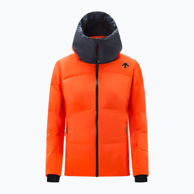 Dámska lyžiarska bunda Descente Janie mandarin orange