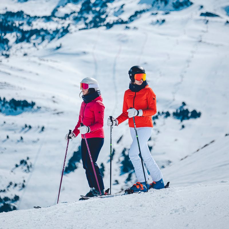 Dámska lyžiarska bunda Descente Janie mandarin orange 5