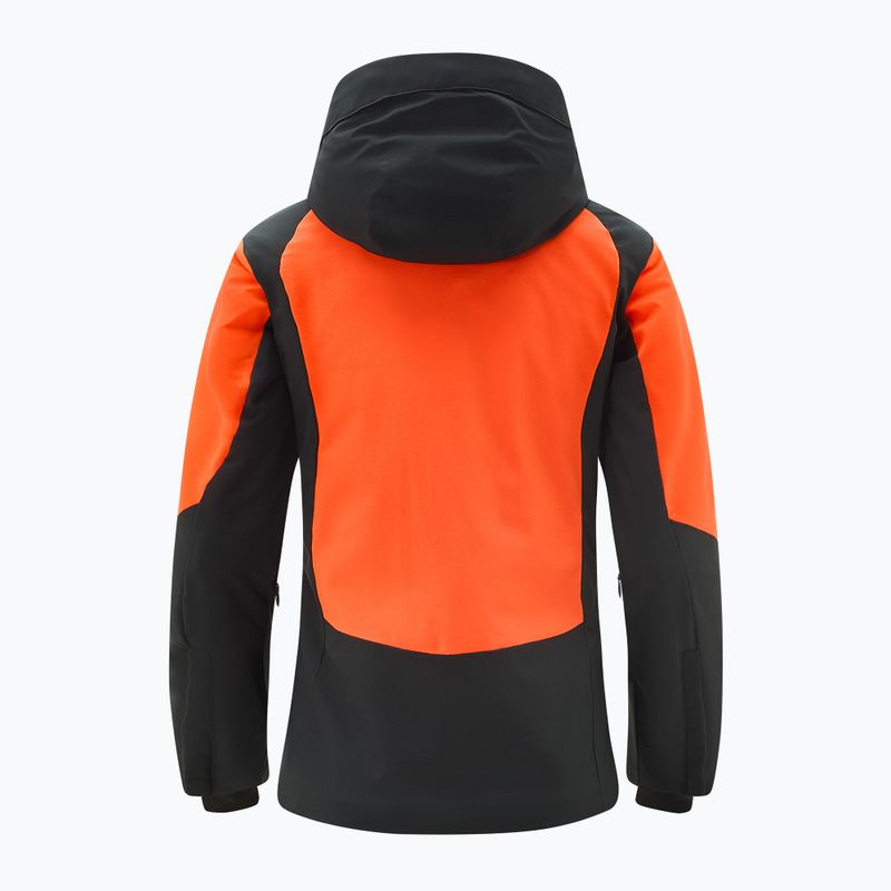 Dámska lyžiarska bunda Descente Down Coat mandarin orange 2