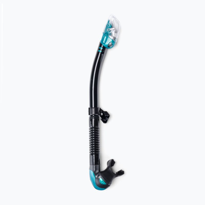 Šnorchel TUSA Hyperdry Elite 2 čierny/modrý SP-0101