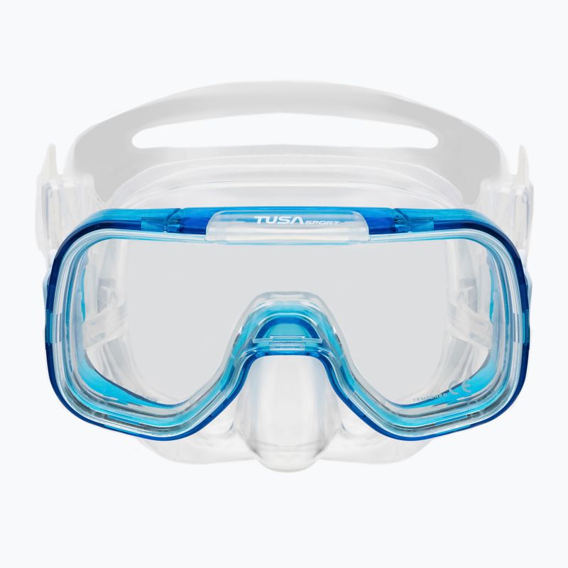 Potápačský set TUSA Maska + šnorchel + plutvy MINI-KLEIO modrá UP-0201 CB 6