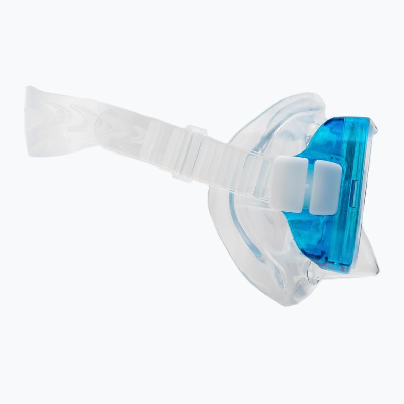 Potápačský set TUSA Maska + šnorchel + plutvy MINI-KLEIO modrá UP-0201 CB 7