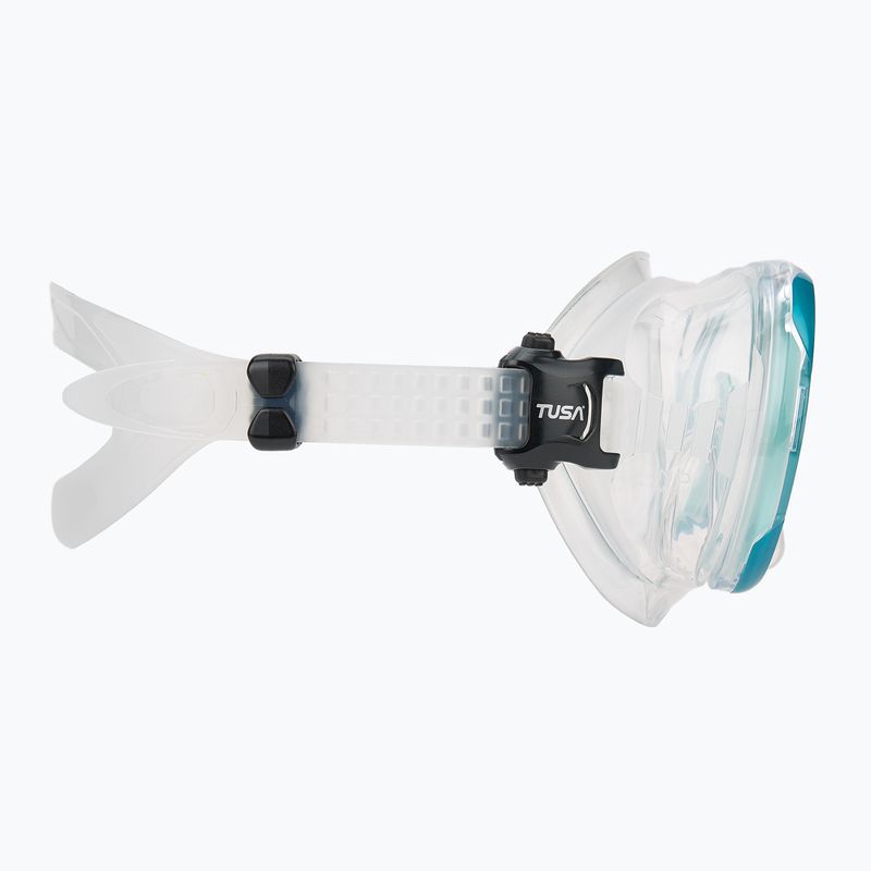 Šnorchlovacia maska TUSA Ino tyrkysová 3