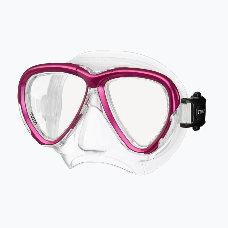 Potápačská maska TUSA Intega pink