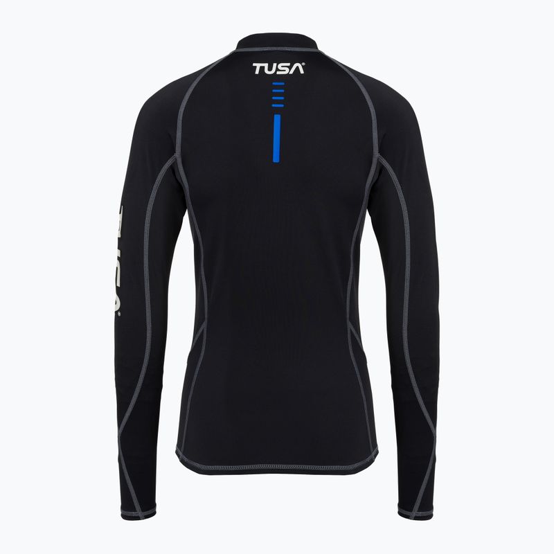 Dámske plavecké tričko longsleeve TUSA Black rashguard 2
