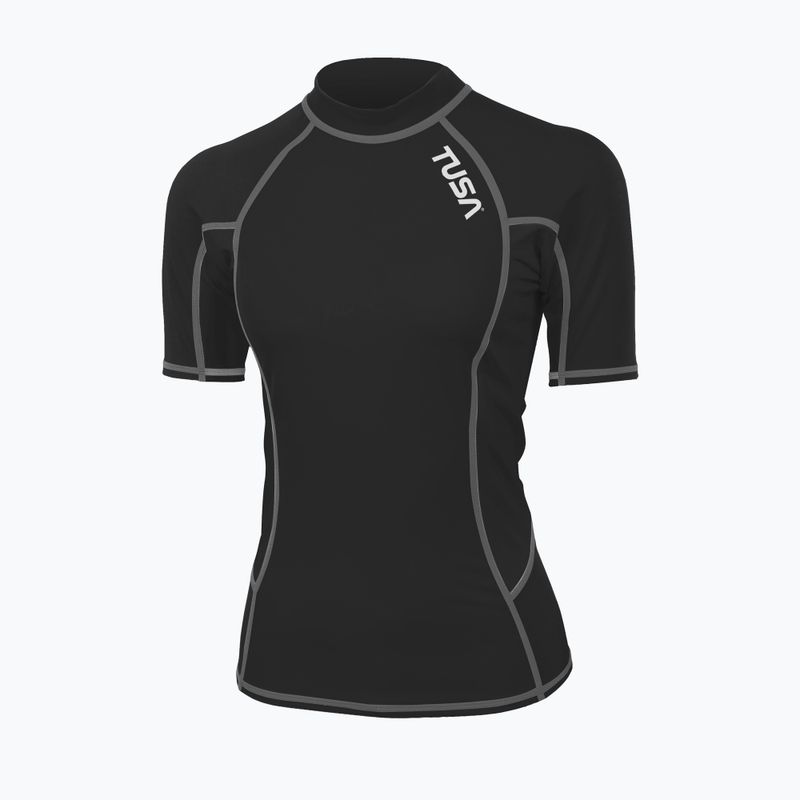 Dámske plavecké tričko TUSA Black rashguard