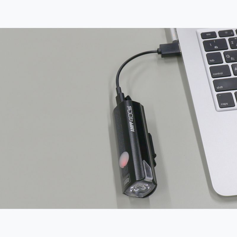 Predné svetlo na bicykel Cateye AMPP 400S HL-EL084SRC black 6