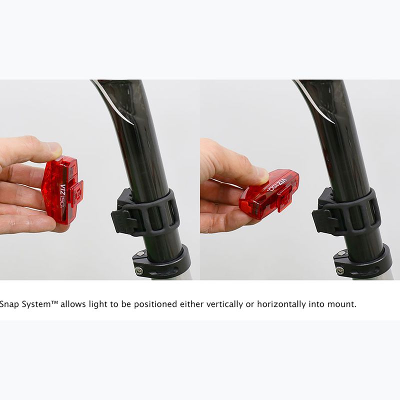 Zadné svetlo na bicykel CatEye TL-LD810 VIZ300 USB-C red 3