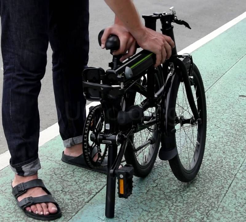 Skladací mestský bicykel Tern LINK B7 navy blue 10