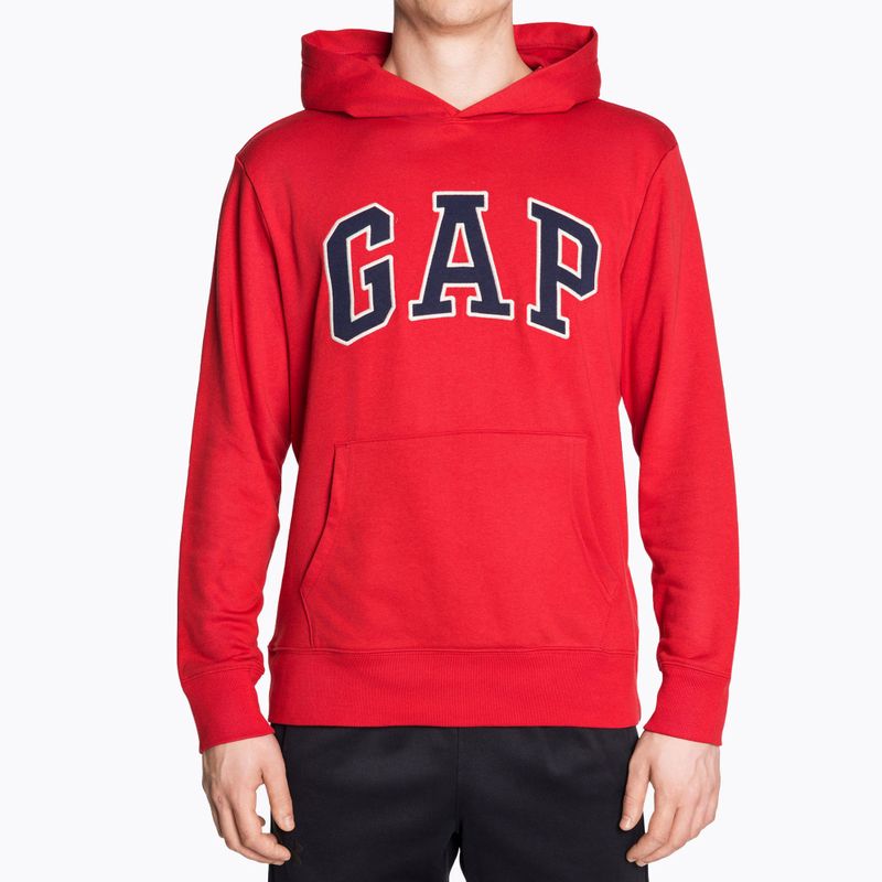 Pánska mikina GAP XLS FT Arch PO HD modern red 2
