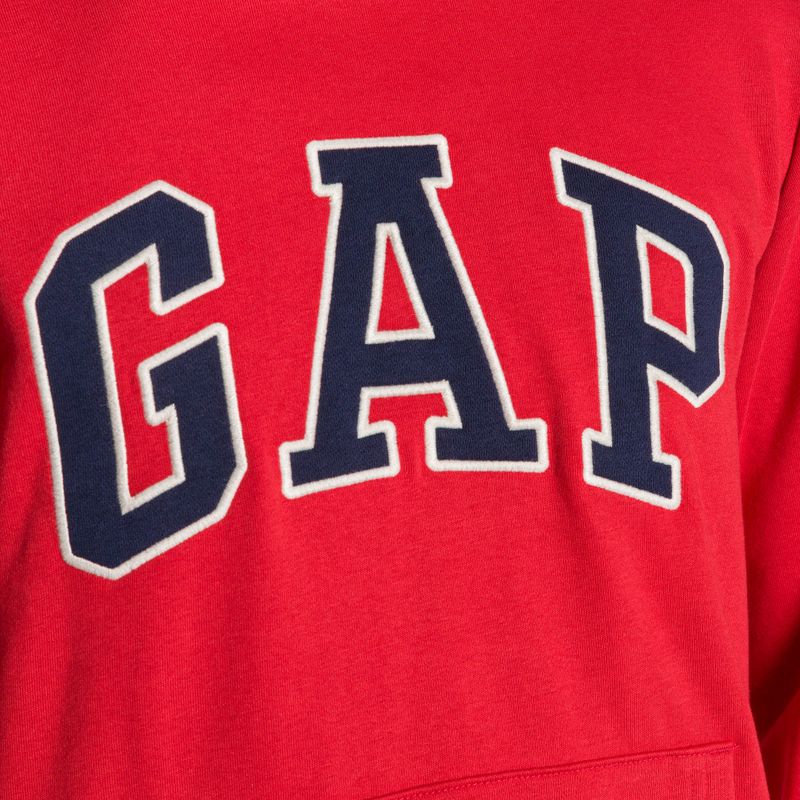 Pánska mikina GAP XLS FT Arch PO HD modern red 5