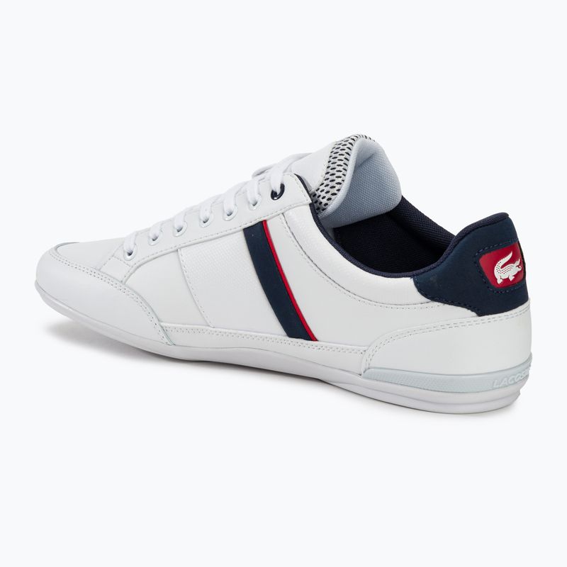 Pánska obuv Lacoste 40CMA0067 white/navy/red 3