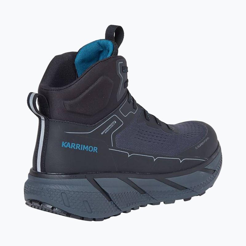 Pánske trekové topánky Karrimor Singletrack Mid black/grey 12