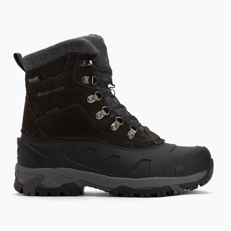 Pánske trekové topánky Karrimor Snowfur 3 black 2